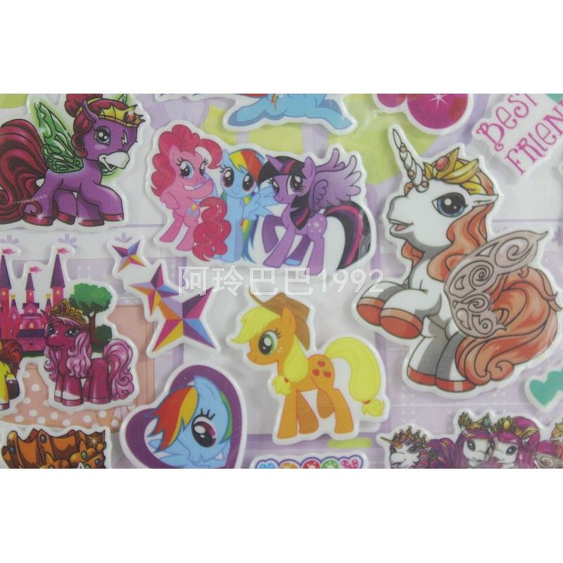 

Sticker kartun edisi my little pony,frozen & hello kitty