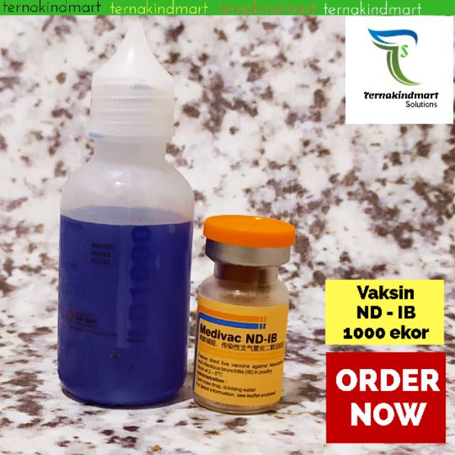 Vaksin Tetelo ND IB 1000 Ekor