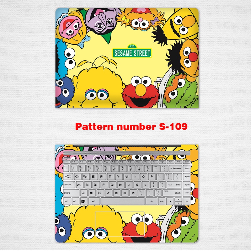 Stiker Skin Vinyl 2 Sisi Motif Kartun Untuk Laptop 11 / 12 / 13 / 14 / 15 / 17 Inch lenovo yoga Pro 14s ITL 2021