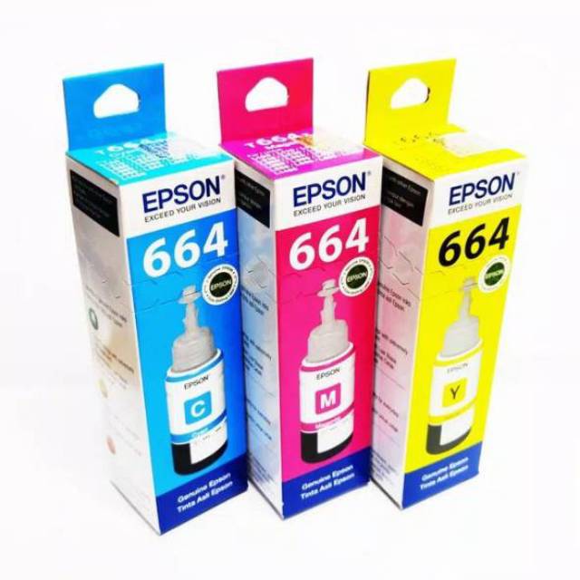 Tinta epson Tinta Original Epson L100 L200 L110 L210 L300 Lserie Isi Ulang Refill