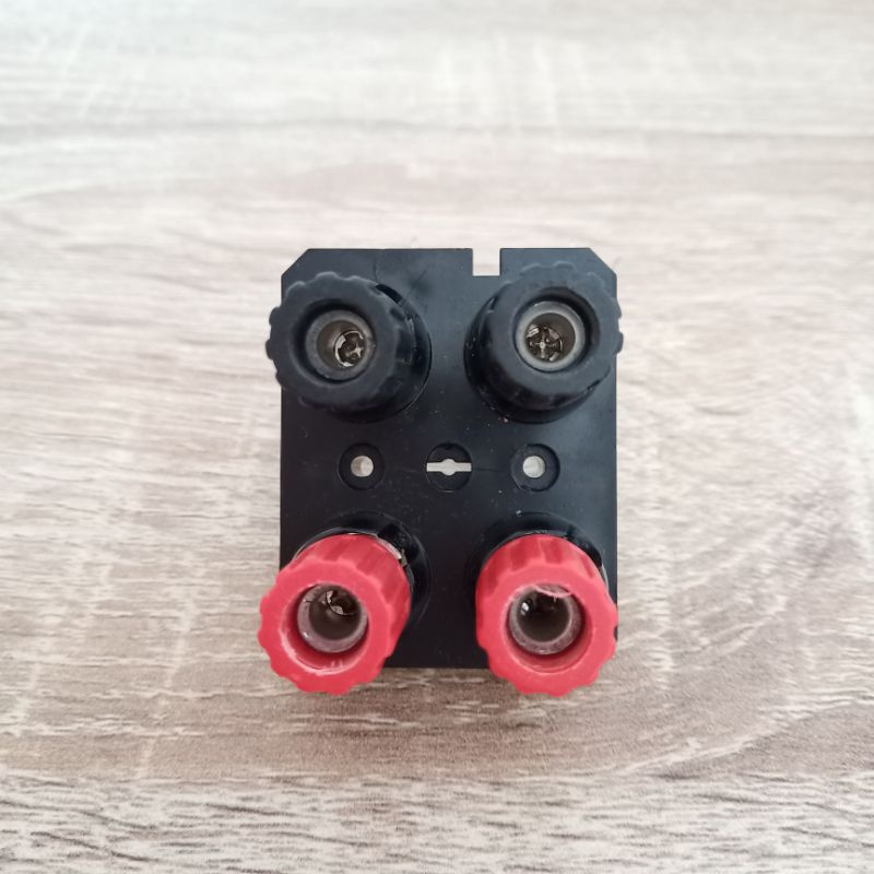 Terminal Binding Post Tancap PCB 4pin / Terminal Speaker Box 4pin/ Terminal RCA 4pin Bell Tapal Kuda