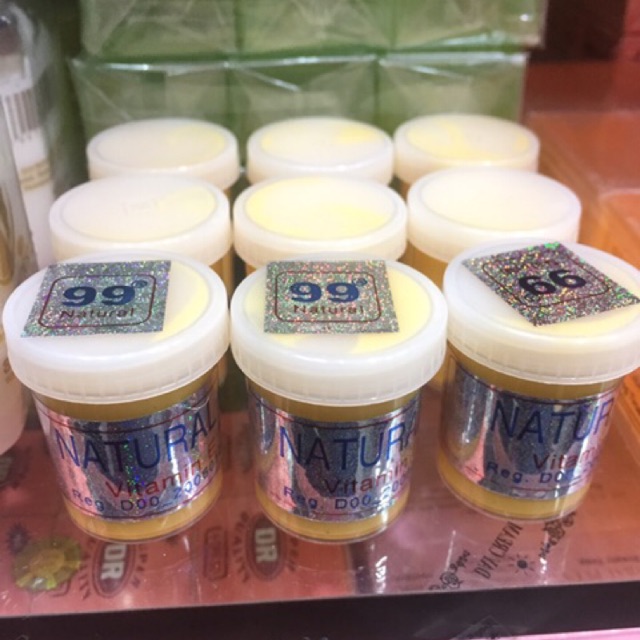 Natural 99 cream wajah [12pcs] ori