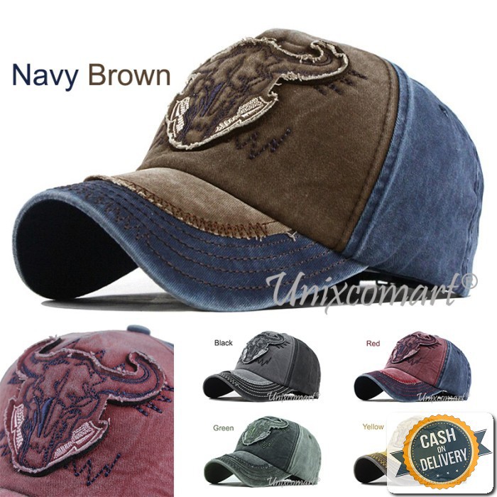 Topi Pria Distro Bordir Dickies/Topi Rafell Premium  Distro SW373  Bull Head Hat Cap Casual Sports V