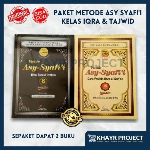 Paket Metode Asy Syafii Buku Paket Metode Tajwid Iqra Asy Syafii Lengkap 2 Buku