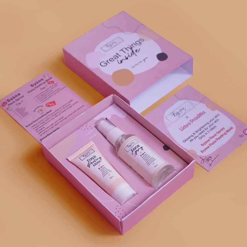 Byzoe 5in1 Face Peeling Mask Masker peeling korea/Byzoe 7in1 Face Spray Spray wajah korea