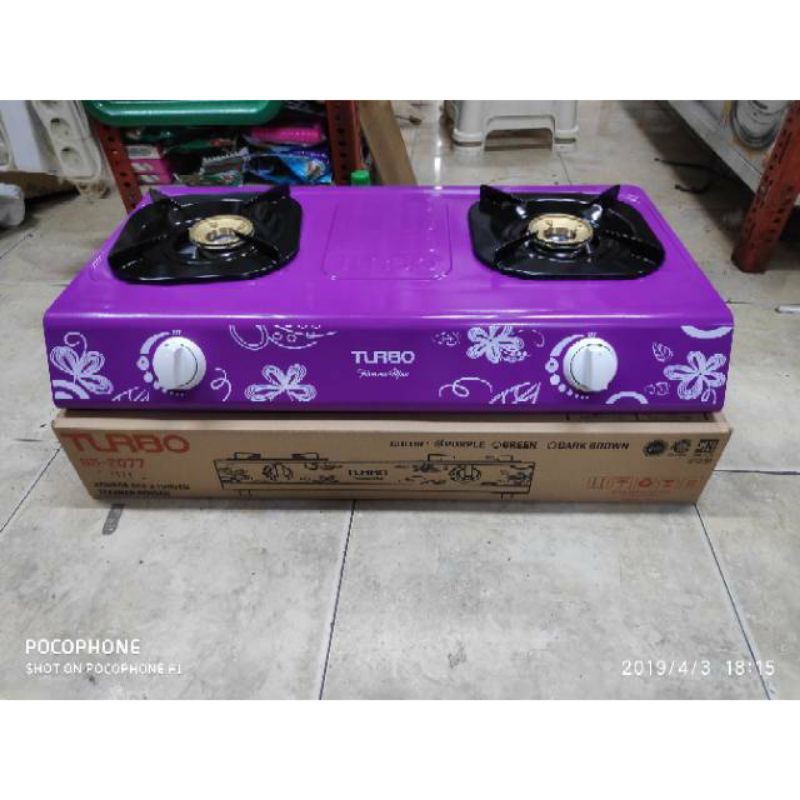 kompor gas turbo / kompor gas 2 tungku