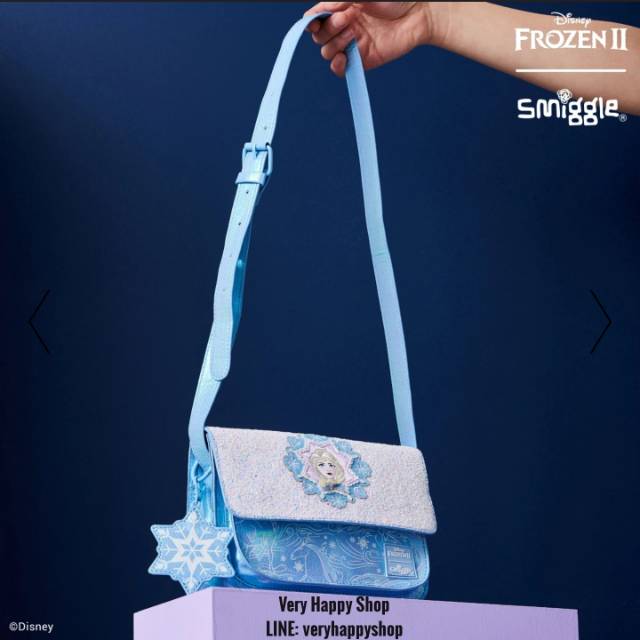 Smiggle Disney Frozen 2 Elsa Shoulder Bag tas bahu sling bag anak ori