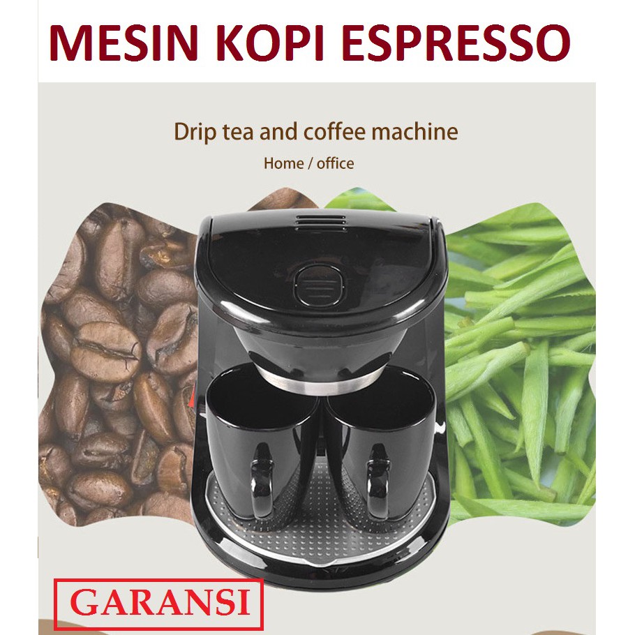 MESIN KOPI ESPRESSO / Coffe Machine Foam Maker Double Cup