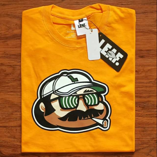 Kaos distro LEAF BRAND