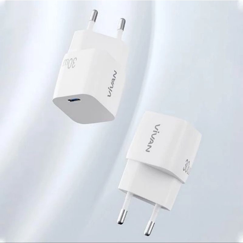 VIVAN 30W PPS CHARGER FAST CHARGING type C Android iPhone Power 30