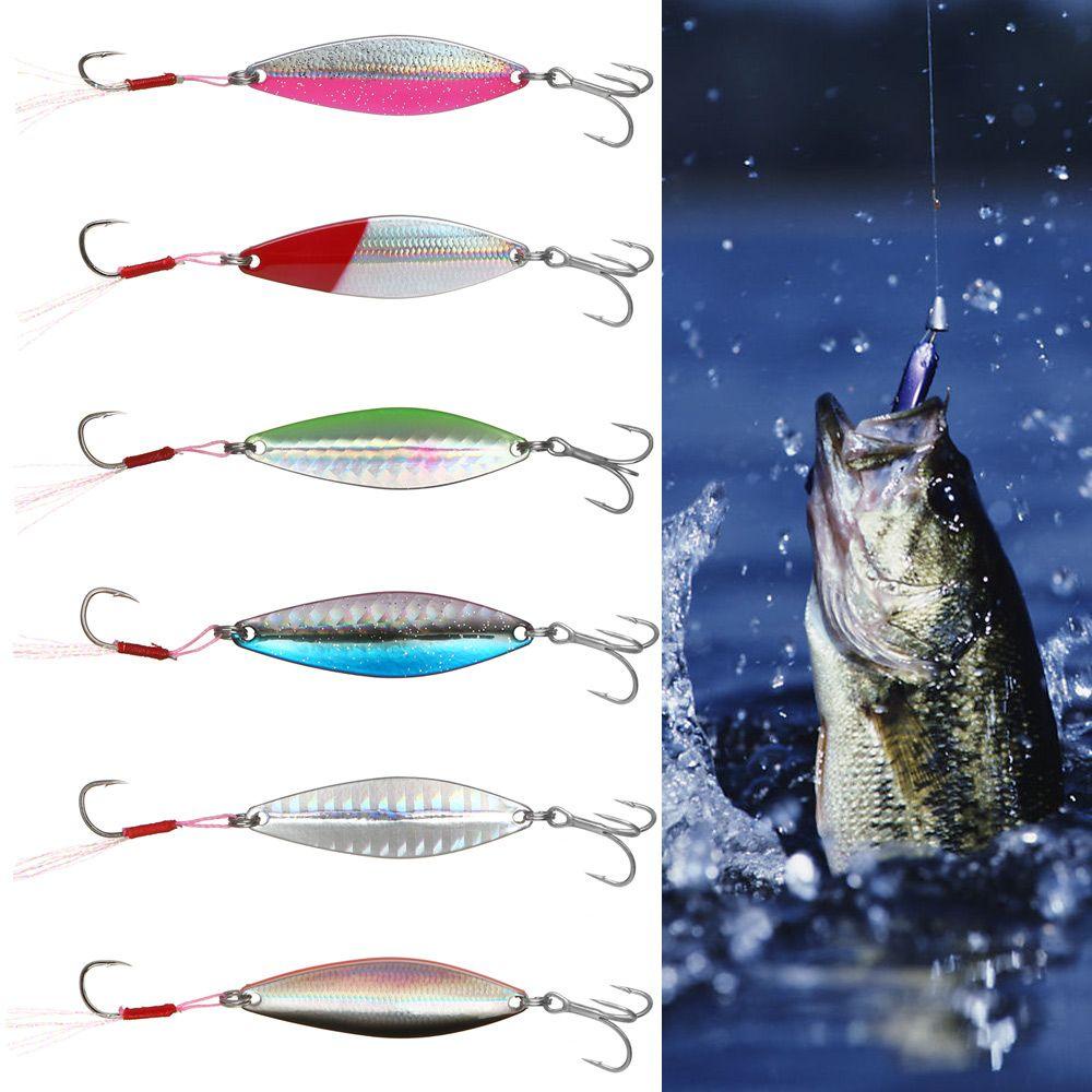 Top Artificial Lure laser Air Tawar Fishing Tackle Metal Sequin Umpan