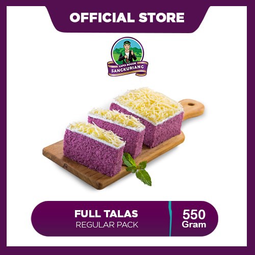 

Lapis Bogor Sangkuriang Full Talas - Reguler Pack (550gr)