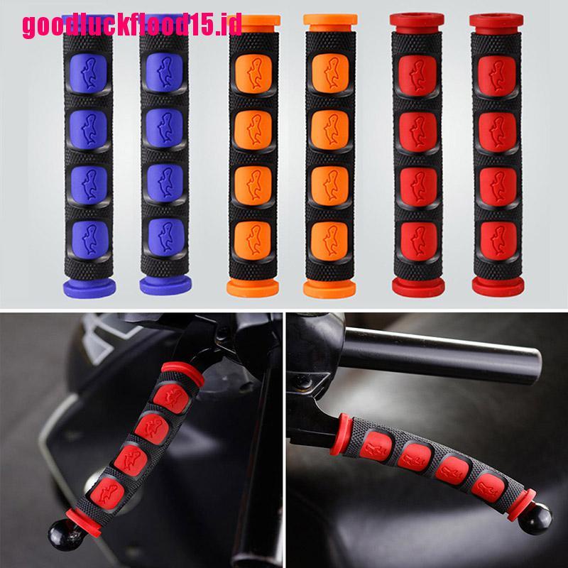 {LUCKID}2x Motorcycle Handgrip Guard Motorbike Brake Clutch Lever Cover Handlebar Grips