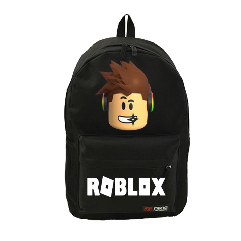 Roblox Tas  Ransel Sekolah  Casual Bahan Kanvas Motif Kartun 