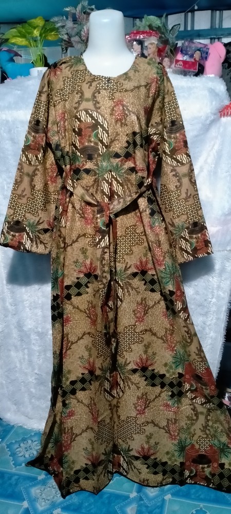 Gamis Batik Wanita Standar/jumbo Motif Terbaru