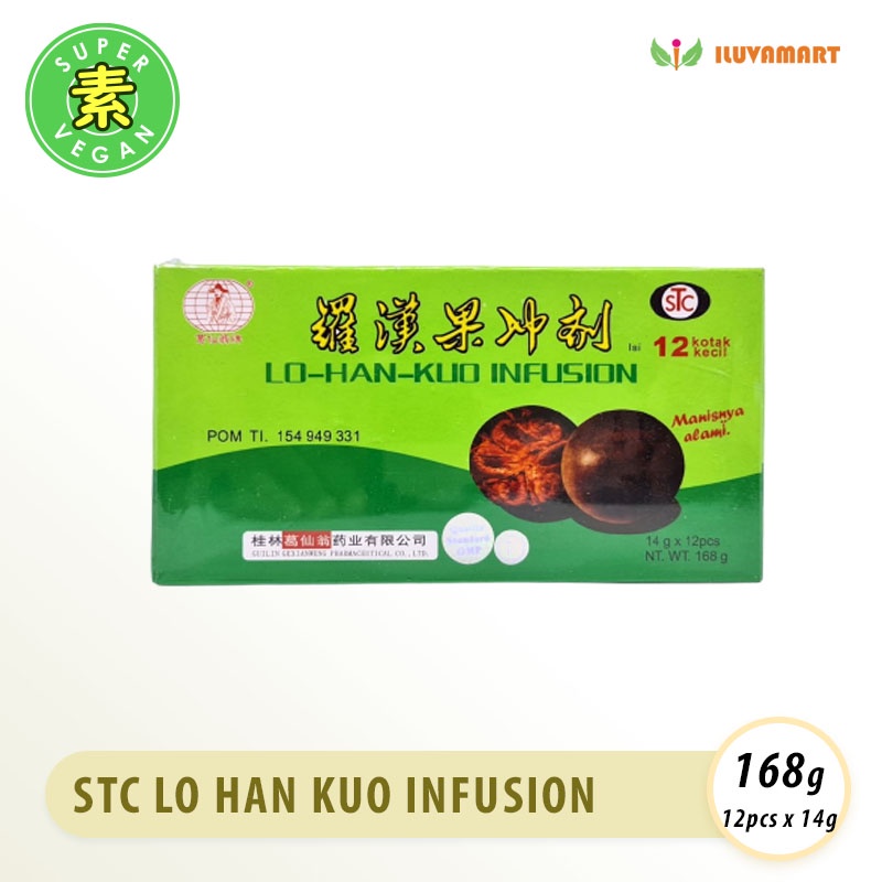 

STC Lo Han Kuo Infusion (Per Box isi 12) LOHANKUO Teh Lo han guo