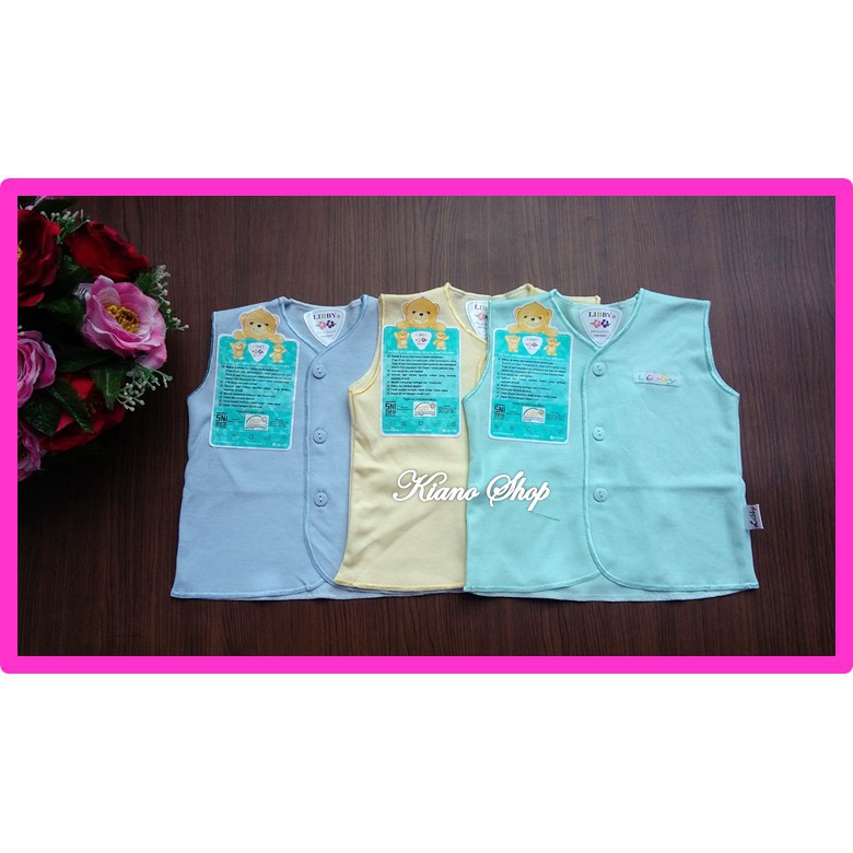 15PCS Paket Murah Baju Bayi Baru Lahir Newborn Libby Polos 0-3 dan 3-6 Bulan Laki-Laki dan Perempuan