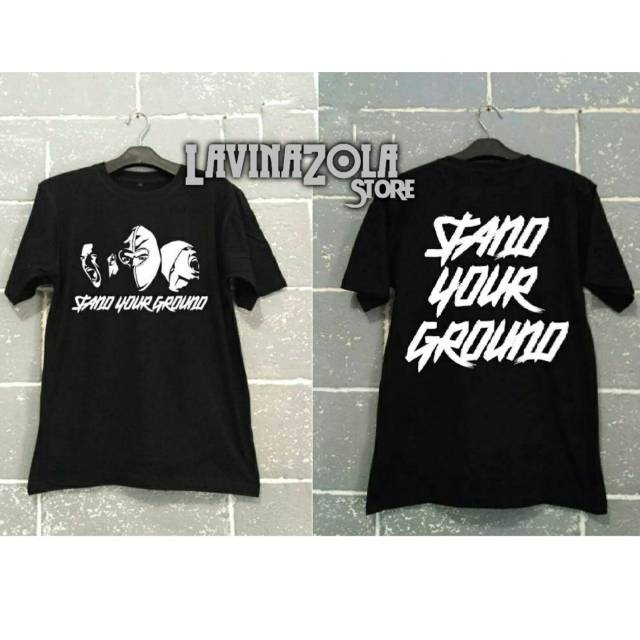 Tshirt baju kaos stand your ground hooligan ultras persija jakarta persib bandung viking the jak