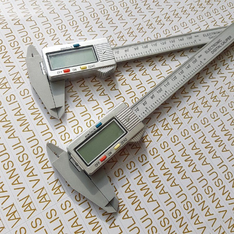 Caliper Digital Jangka Sorong Digital Sigmat Sketmat Vernier Caliper / EYEBROW CALIPER SCALE DIGITAL NO BATTERY 15CM