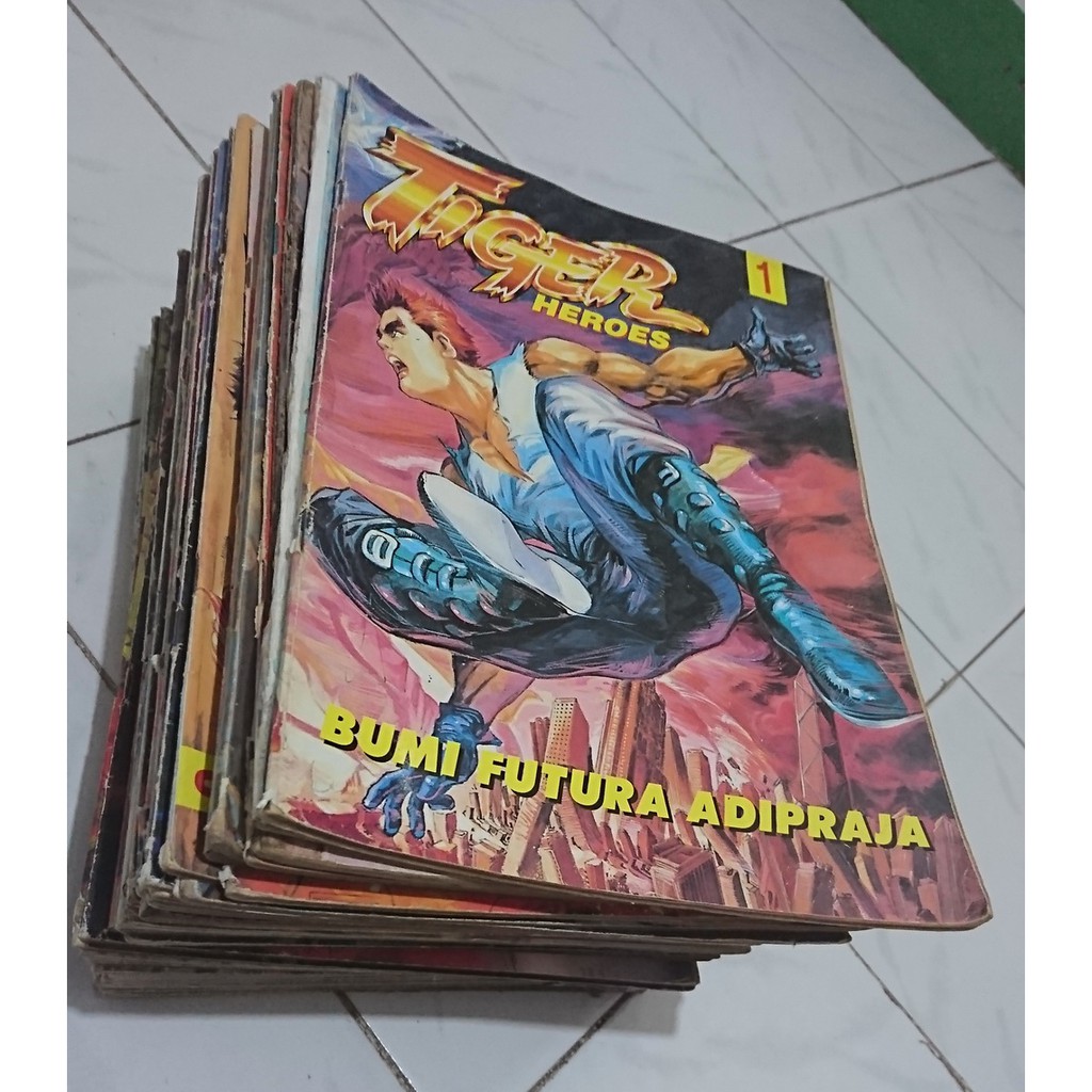 Komik Tiger Heroes 1-50 tamat