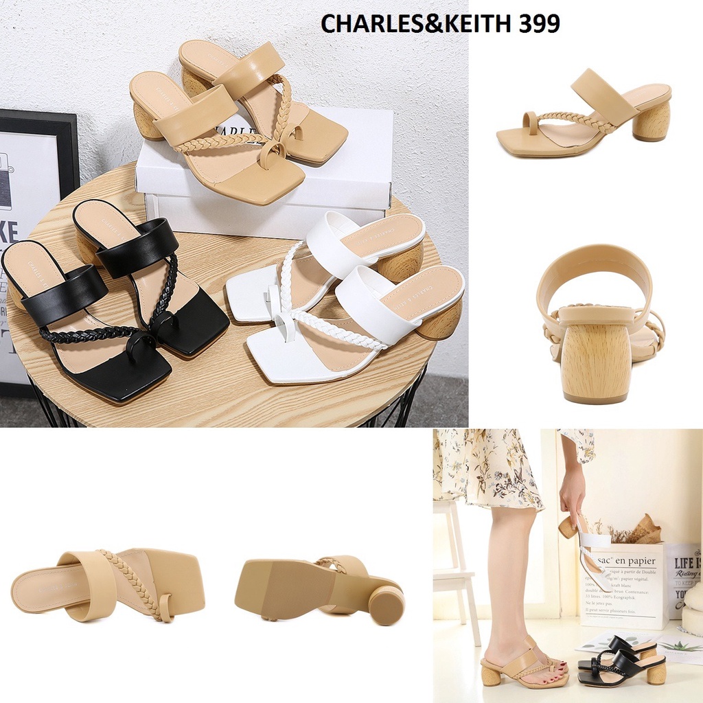 SANDAL HEELS SHOES SLING KEPANG 399