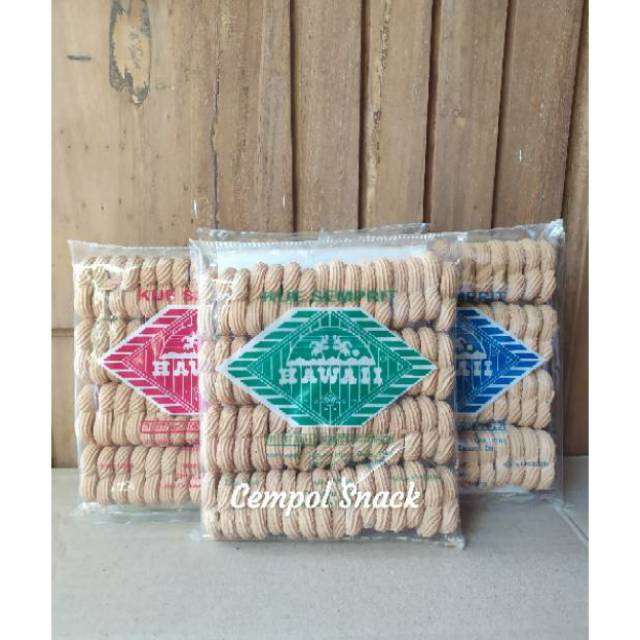 

Kue Semprit Hawai Dijamin Ngeprull Coklat Banget ±185gram Kue Sagu