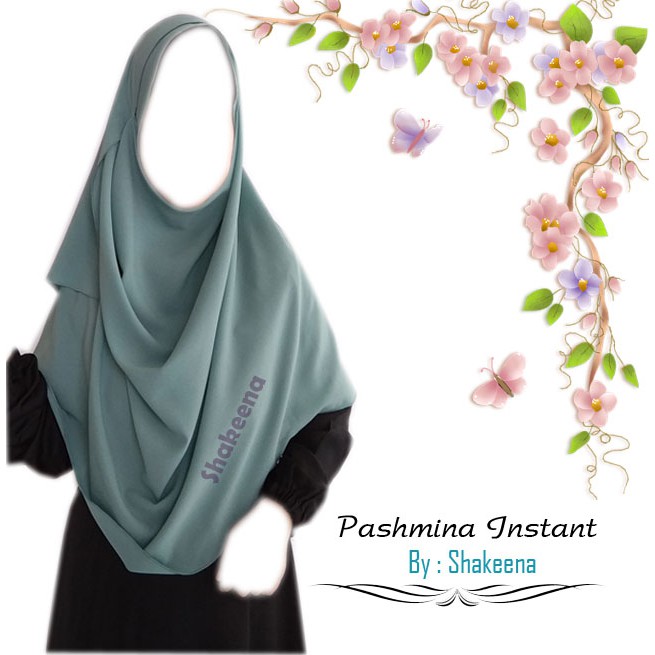 pashtan / pashmina instant murah