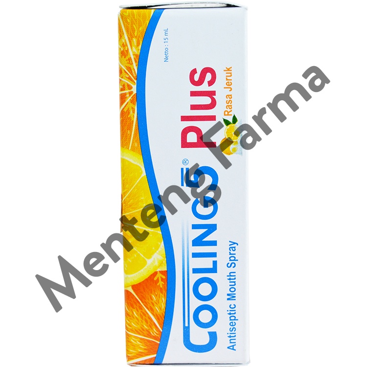 Cooling 5 Plus Orange - Obat Sariawan, Sakit Tenggorokan, Radang Gusi