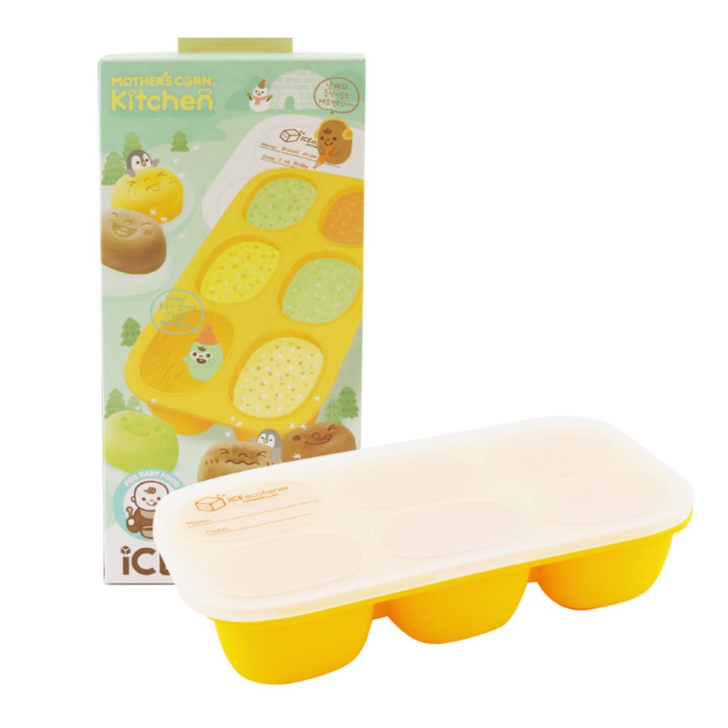 Mother’s Corn - Ice Ecotainer Cube YELLOW