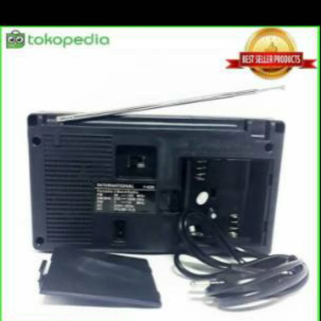 Radio Portable CR-4250 Internasional  Ac/Dc/Radio Fm/AM/SW Souness