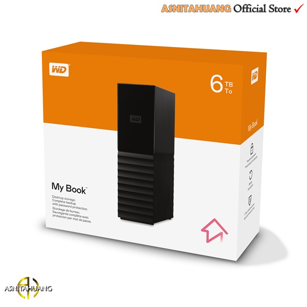 WD My Book 6TB - HDD / HD / Hardisk / Harddisk External 3.5&quot; New Design