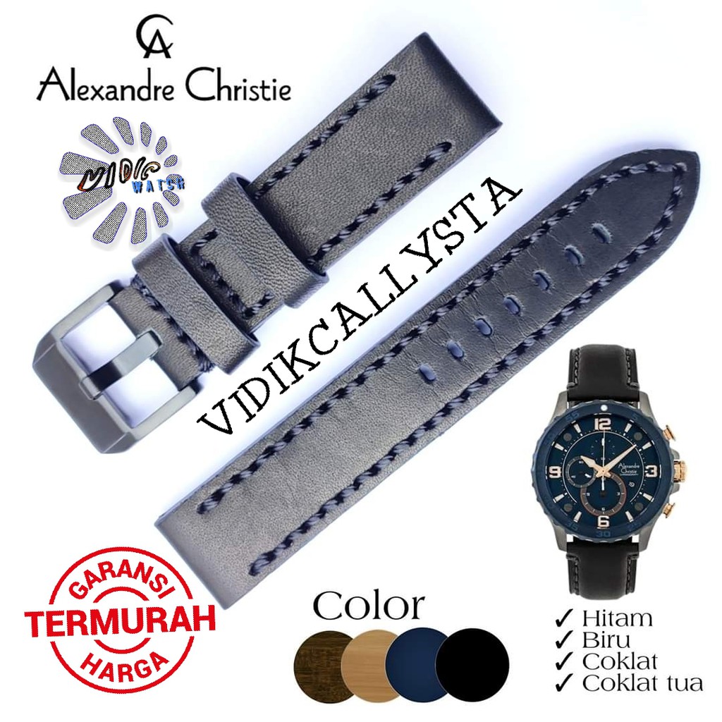 Tali Jam tangan Alexandre Christie AC 6308 6505 6506 6507 6509 ORIGINAL NON LOGO