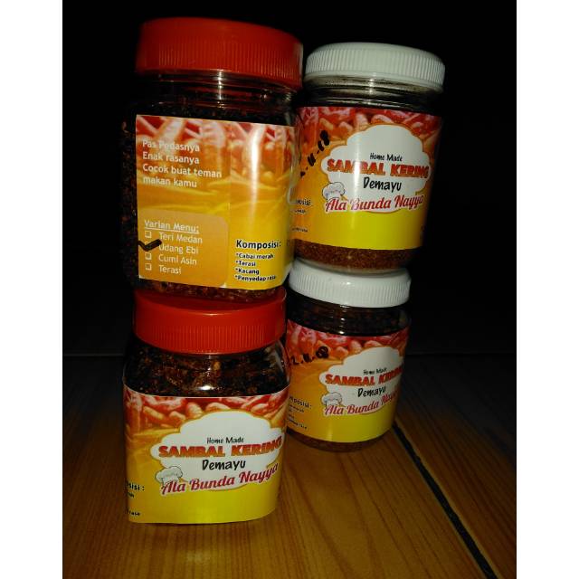 

Sambal kering udang Ebi