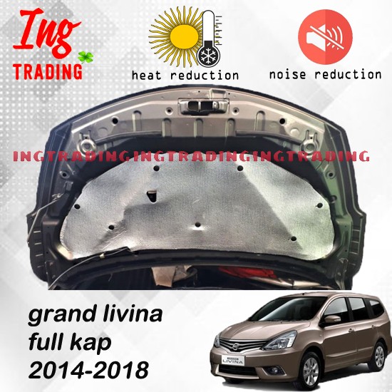 Peredam Panas Kap Mesin New Grand Livina Part 2 Full Kap 2014-2018