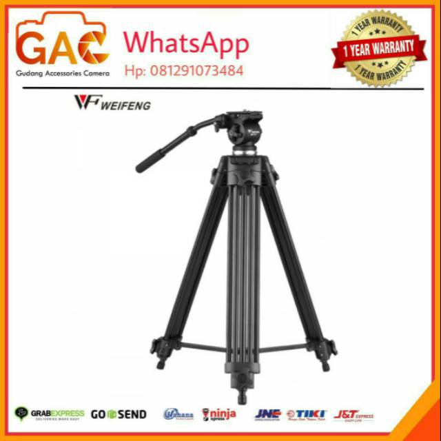 Tripod Video Weifeng WF-717 Profesional untuk Perekaman Stabil dan Nyaman