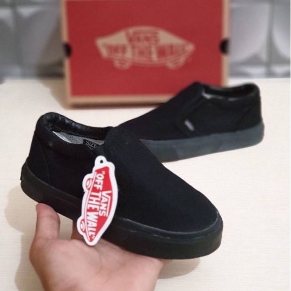 SEPATU ANAK SLIP ON CHECKERBOARD LAKI LAKI PEREMPUAN SIZE 21-35