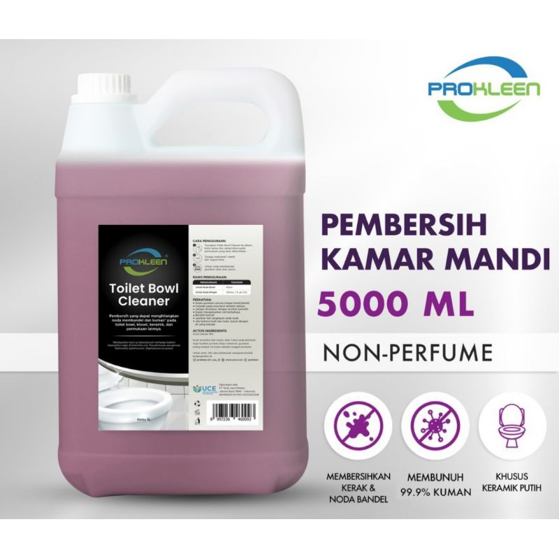 PEMBERSIH  KAMAR MANDI PROKLEEN Toilet Bowl Cleaner 5 Liter