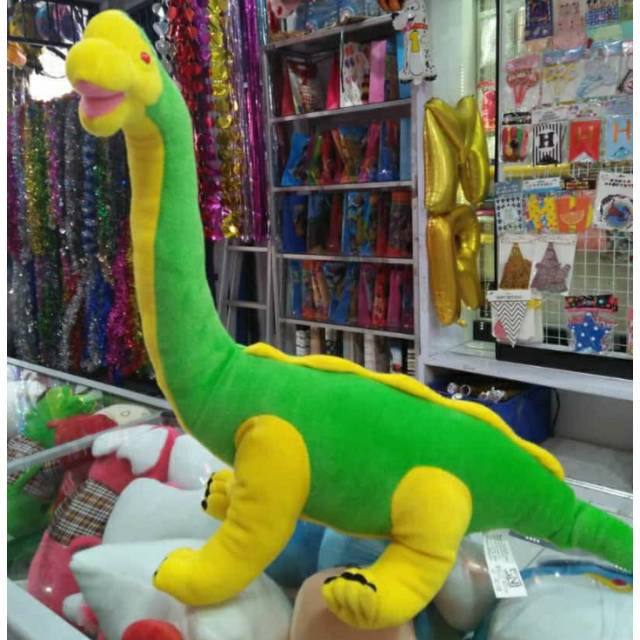BONEKA DINOSAURUS LEHER PANJANG JUMBO / HADIAH/kADO SNI