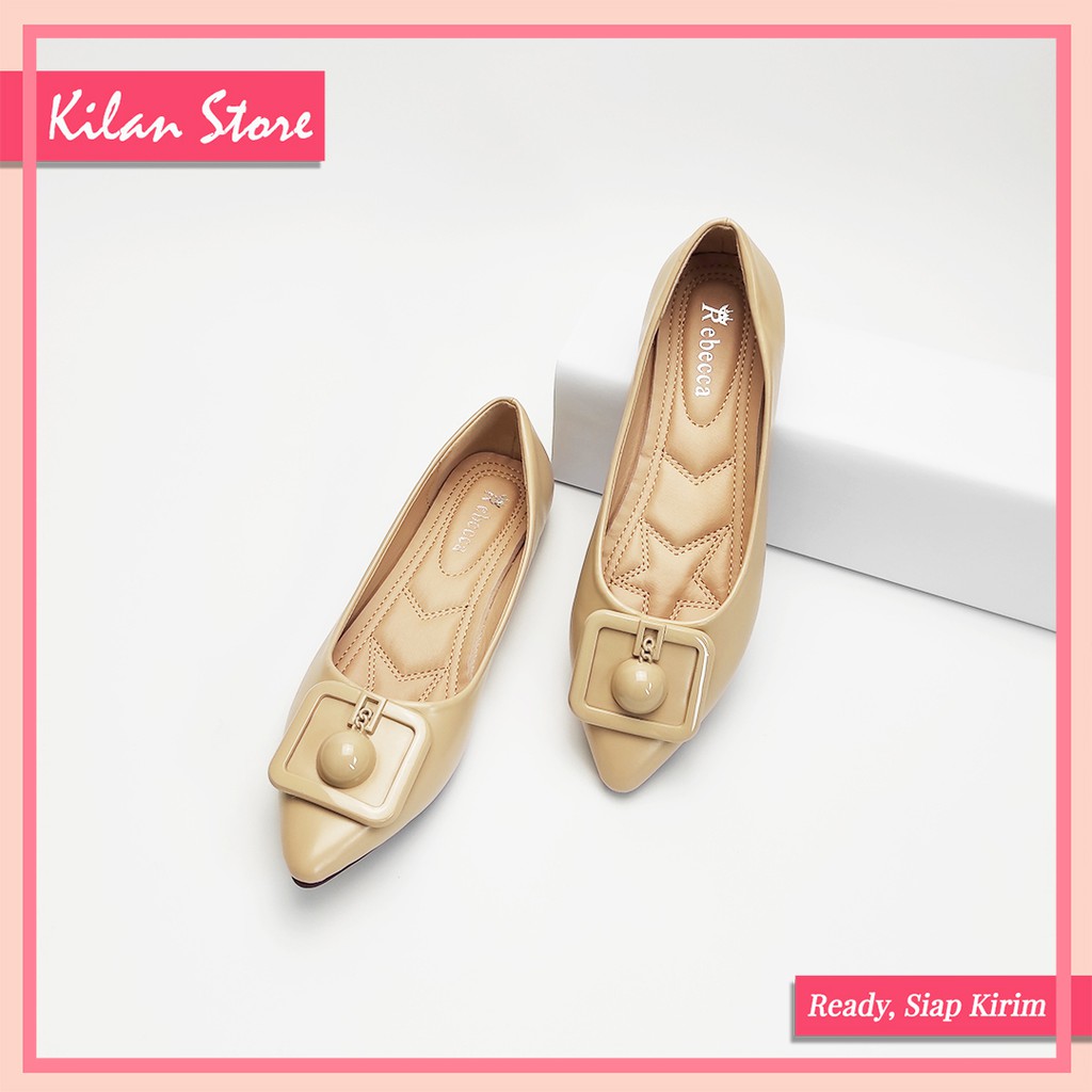 Flatshoes Wanita Humaira 1432104 - Sepatu Flat Sepatu Teplek Wanita