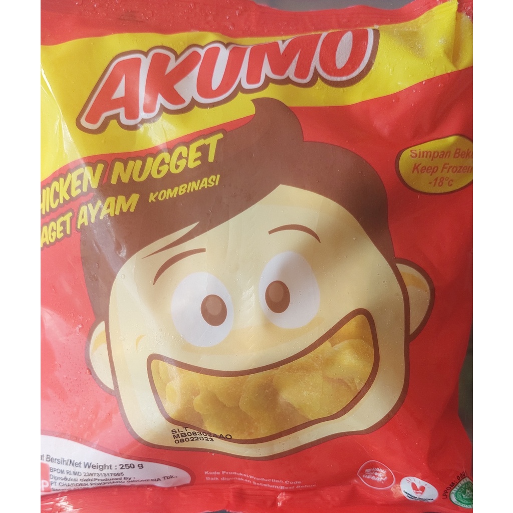 

Akumo Chicken Nugget 250 Gram