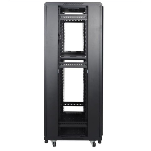 IR8032G - 32U Close Rack Depth 800mm Glass Door 19inch - INDORACK