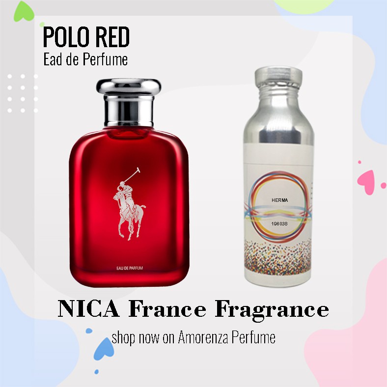 Bibit Parfum Murni POLO RED - POLAR RED Nica Fragrance 250ml Segel Pabrik