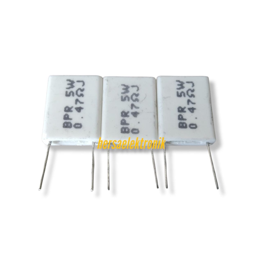 Resistor 5 Watt BPR 0.47 R(5watt)