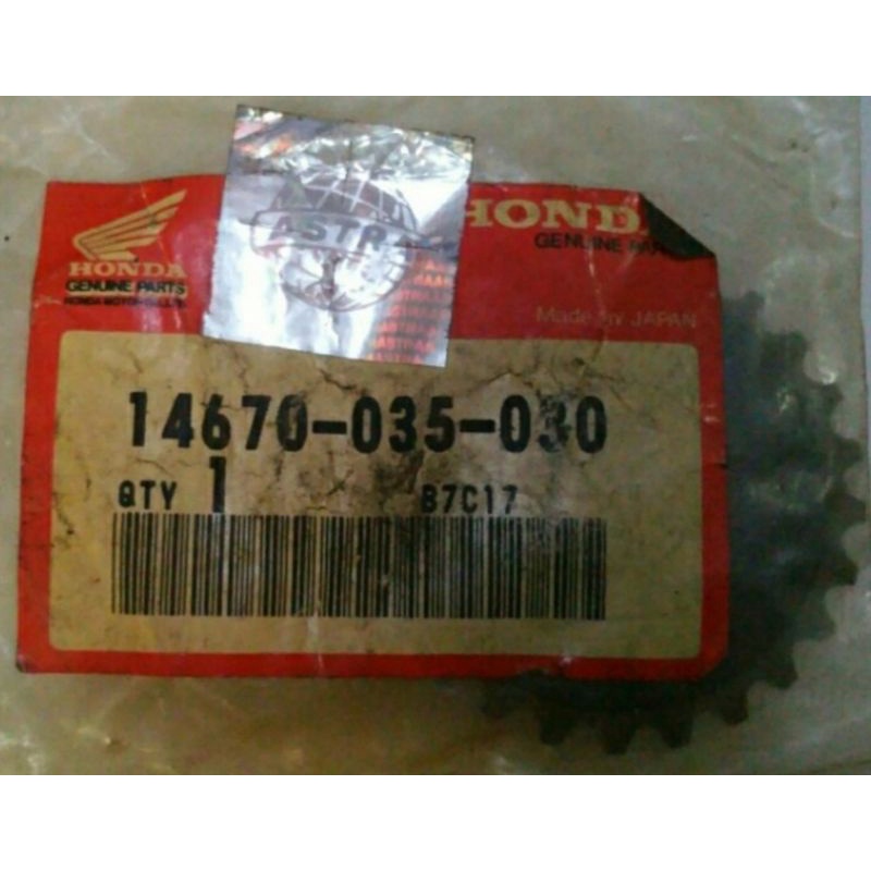 Gear oil pump gir pompa oli Honda Grand Legenda Supra Fit ORI NOS made in Japan 14670-035-030