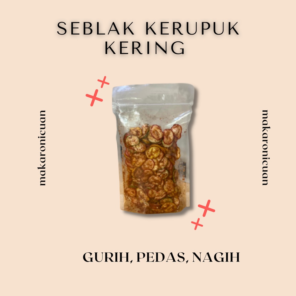 

(PROMO OPENING) Seblak Kering Pedas 100gr sebring