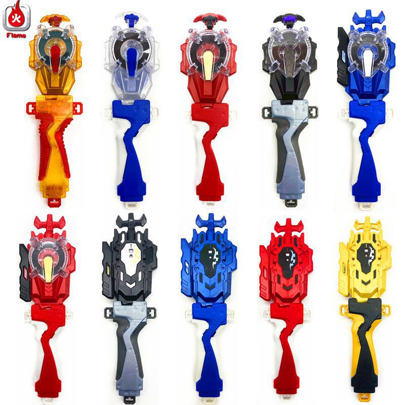 【New Arrival】Beyblade Burst Sparking Bey Launcher L / R String Ruler Sparking Grip Handle Toy