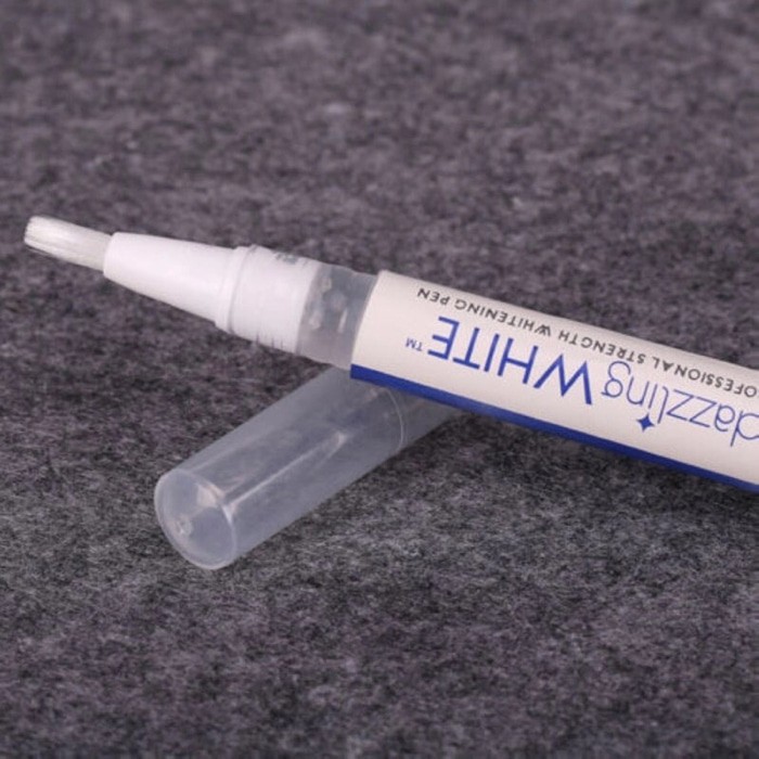 Pemutih gigi dazzling white instan whitening pen dengan gel