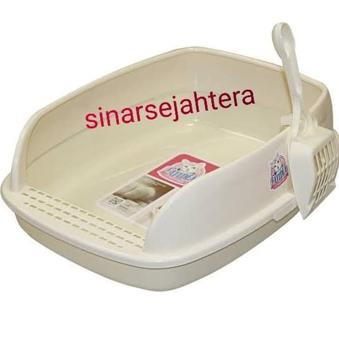 Bak Pasir Pet Toilet Catidea Bread Cat Litter Box Atau Toilet Kucing 