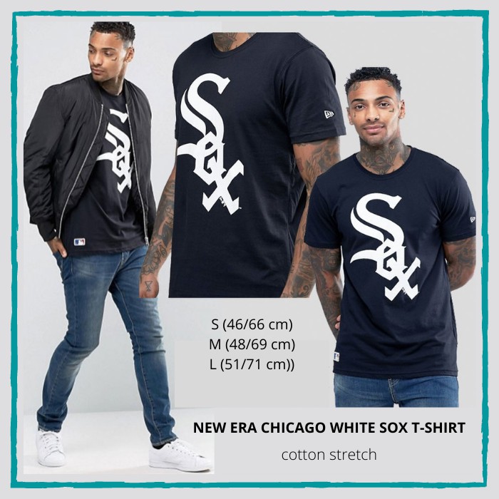Kaos Pria Murah New Era Chicago White Sox Tshirt