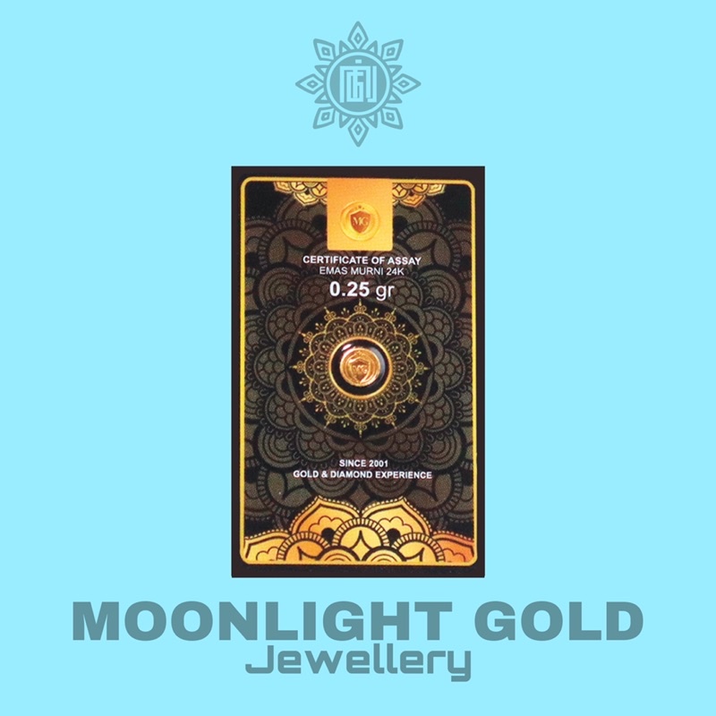 Mini Gold 0.25 Gram Black Series (Emas Murni 24k / 99,99%)